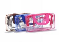 Seal Nylon Zipper Makeup Accessories Bag Transparent PVC Cosmetic Bag Set