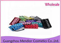 Geometry Lattice Large Flat Makeup Bag Fashion Bright L5 X W2 X H3 Dimension