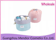 Multi Functional Hanging Cosmetic Bag , Cylinder Outdoor Portable Makeup Bag