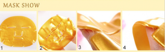 Mendior 24K Gold kryształowa maseczka na twarz z kolagenem Anitiaging Ujędrniająca maseczka na twarz